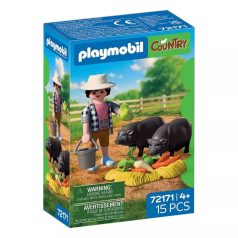 Playmobil Country 72171 Farmer Csüngőhasú Malaccal