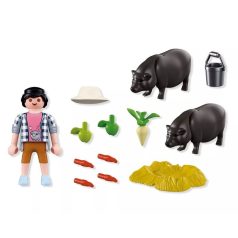 Playmobil Country 72171 Farmer Csüngőhasú Malaccal