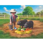 Playmobil Country 72171 Farmer Csüngőhasú Malaccal