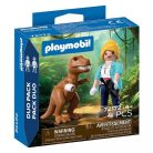 Playmobil Dinos 72172 DuoPack T-Rex Felfedezővel