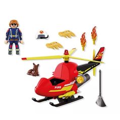 Playmobil Fire 72196 Tűzoltó helikopter