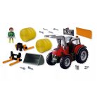 Playmobil Country 72305 Nagy Traktor Szénabálákkal