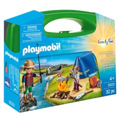Playmobil Family Fun 9323 Kemping hordozható játékszett
