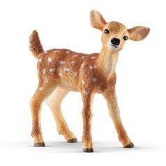 Schleich 14820 Fehérfarkú szarvasborjú (XS)
