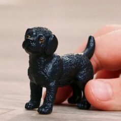   Schleich Farm World 14922 Fekete labrador retriever kutya (kölyök)
