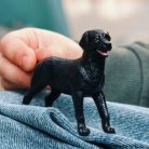 Schleich Farm World 14923 Fekete labrador retriever kutya (szuka)