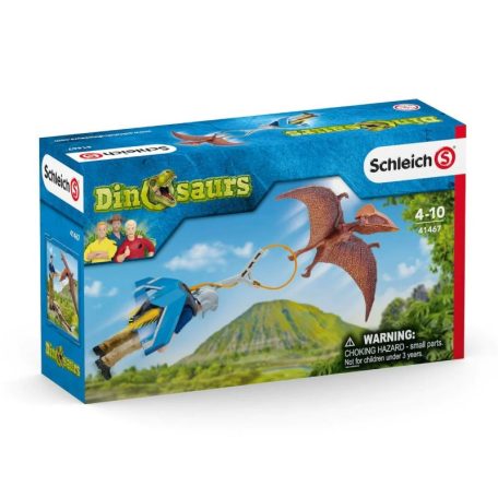 Schleich Dinosaurs 41467 Jetpackes üldözés