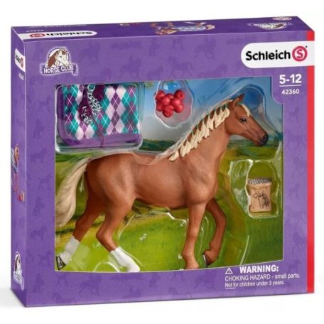 Schleich Horse Club 42360 Angol telivér takaróval