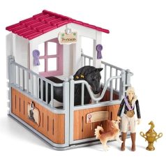   Schleich Horse Club 42437 Istállóállás - Tori és Princess