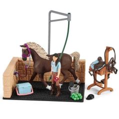 Schleich Horse Club 42438 Mosóhely, Emily és Luna