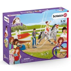 Schleich Horse Club 4243 Mia lovastorna lovaglókészlete