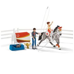 Schleich Horse Club 4243 Mia lovastorna lovaglókészlete