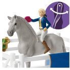 Schleich Horse Club 42466 Nagy lovasbemutató