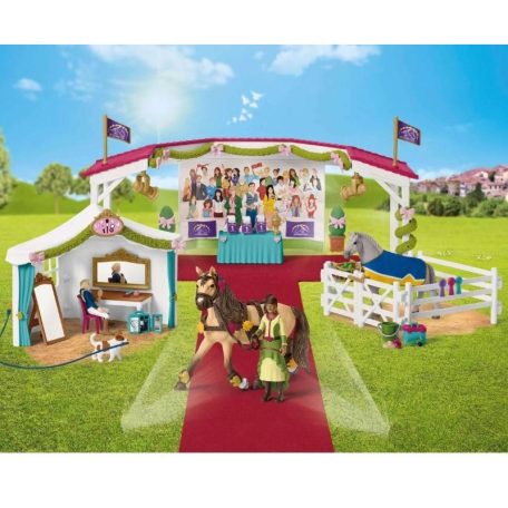 Schleich Horse Club 42466 Nagy lovasbemutató