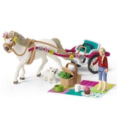 Schleich Horse Club 42467 Kocsi a lovasbemutatóhoz