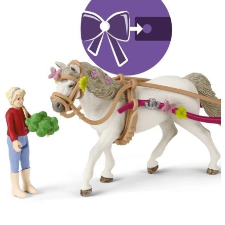 Schleich Horse Club 42467 Kocsi a lovasbemutatóhoz