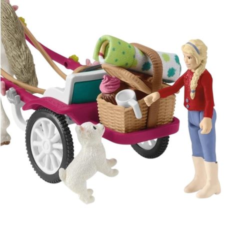 Schleich Horse Club 42467 Kocsi a lovasbemutatóhoz