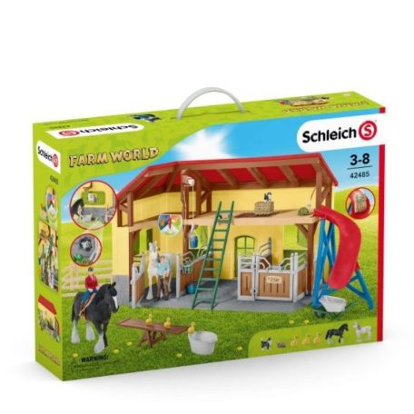 Schleich Farm World 42485 Lóistálló