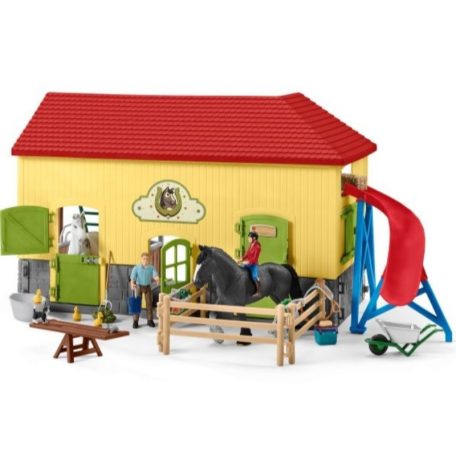 Schleich Farm World 42485 Lóistálló
