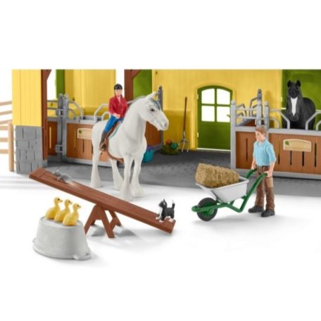 Schleich Farm World 42485 Lóistálló