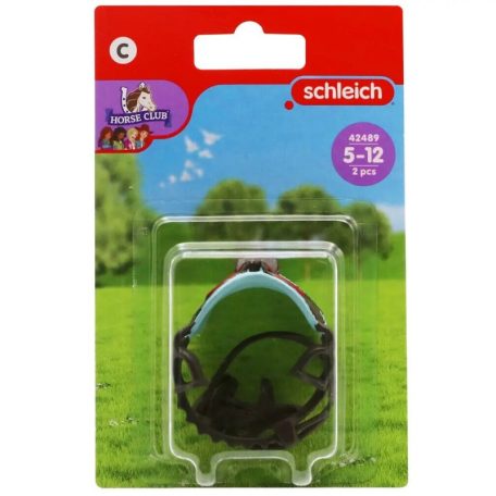 Schleich Horse Club 42489 Nyereg és kantárszerszám kiegészítő szett - Hannah és Cayenne