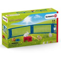   Schleich Farm World 42500 Otthon nyulaknak és tengerimalacoknak játékszett