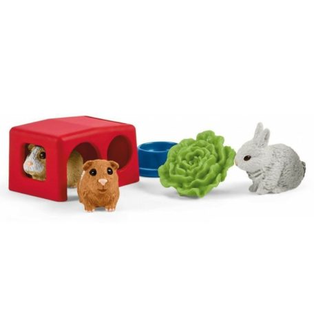 Schleich Farm World 42500 Otthon nyulaknak és tengerimalacoknak játékszett