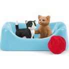 Schleich Farm World 42501 Játékélmény aranyos cicáknak játékszett