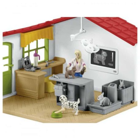 Schleich Farm World 42502 Állatklinika állatokkal