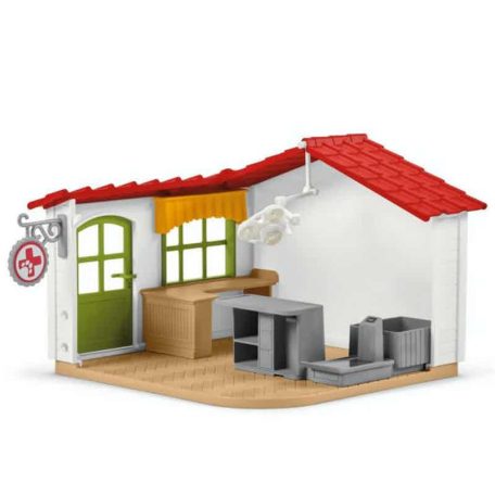 Schleich Farm World 42502 Állatklinika állatokkal