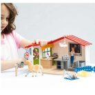 Schleich Farm World 42502 Állatklinika állatokkal