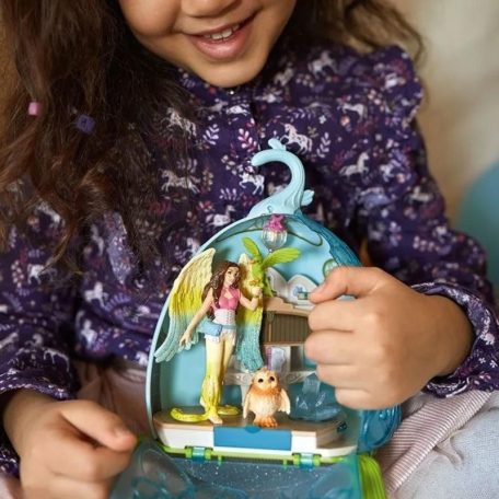 Schleich Bayala 42527 Misztikus könyvtár virágház