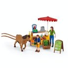 Schleich Farm World 42528 Mobil piaci stand