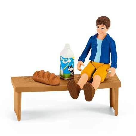 Schleich Farm World 42528 Mobil piaci stand