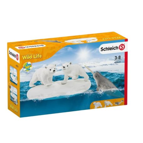 Schleich Wild Life 42531 Jegesmedvebocsok