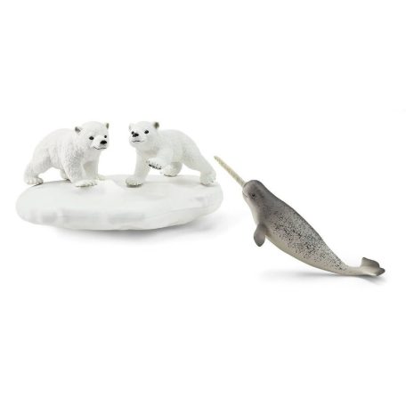 Schleich Wild Life 42531 Jegesmedvebocsok