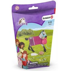 Schleich Horse Club 42534 Játék a csikóval