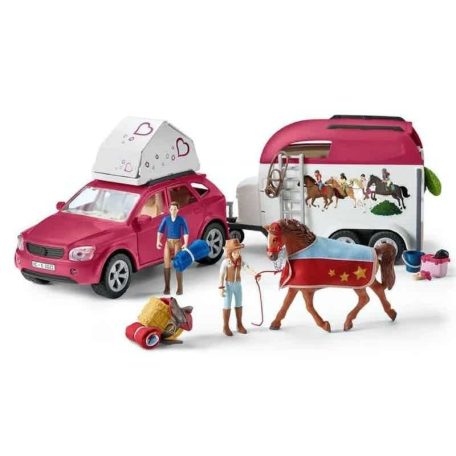 Schleich Horse Club 42535 Lovas kaland lószállító utánfutóval