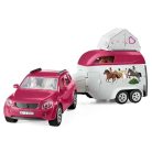 Schleich Horse Club 42535 Lovas kaland lószállító utánfutóval