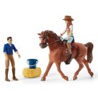 Schleich Horse Club 42535 Lovas kaland lószállító utánfutóval