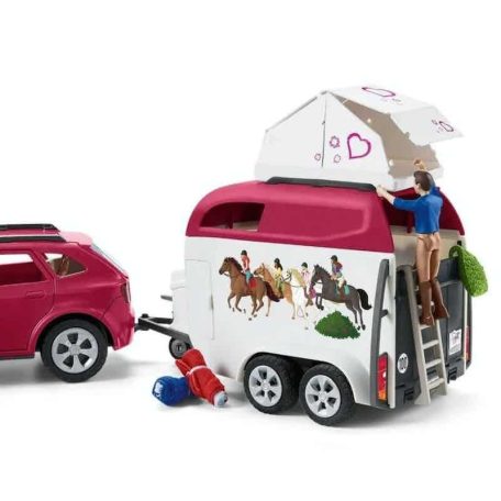 Schleich Horse Club 42535 Lovas kaland lószállító utánfutóval