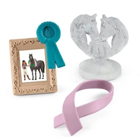 Schleich Horse Club 42538 Tartozékok versenyzéshez