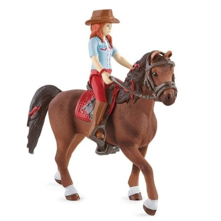 Schleich Horse Club 42539 Hannah és Cayanne játékfigurák