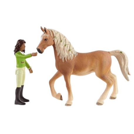 Schleich Horse Club 42542 Sarah és Mystery játékfigurák