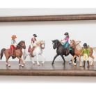 Schleich Horse Club 42542 Sarah és Mystery játékfigurák
