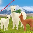 Schleich Wild Life 42544 Alpaka család