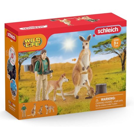 Schleich Wild Life 42550 Kenguru kaland