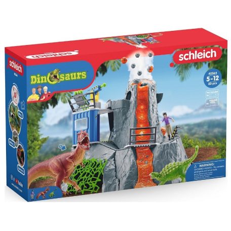 Schleich Dinosaurs 42564 A nagy vulkánexpedíció