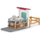 Schleich Horse Club 42569 Lóistálló játékszett