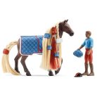 Schleich Horse Club 42586 Sofia's Beautie Kezdő készlet Leo és Rocky